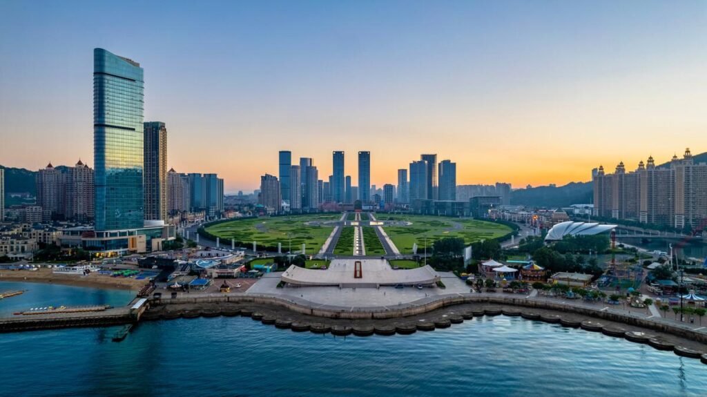 The romantic city on the Bohai Bay—Dalian